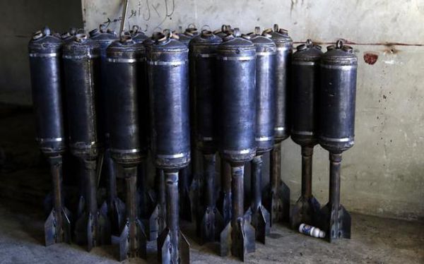 تصاویر/ کارگاه‌ موشک‌سازی تروریست‌ها در حلب سوریه