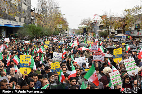 طومار فتنه در گرگان درهم پیچیده شد/گرگانی ها عیه آشوبگران قیام کردند