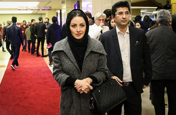 عکس/ شیلا خداداد و همسرش روی فرش قرمز 