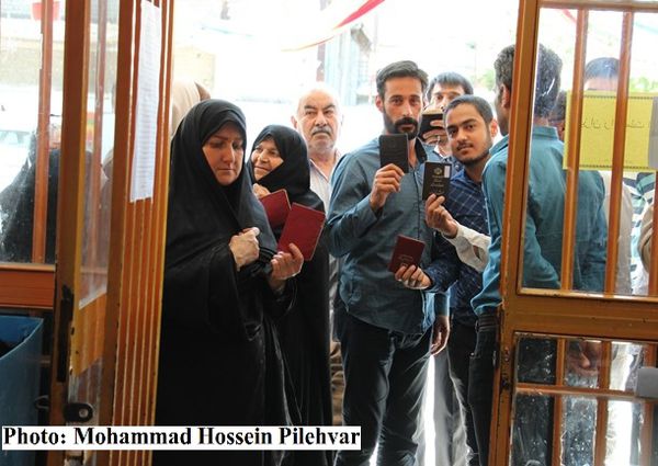 تصاویر/ حضور حماسی مردم علی آبادکتول پای صندوق های اخذ رای