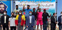نائب قهرمانی گلستان در مسابقات شنای آبهای آزاد کشور