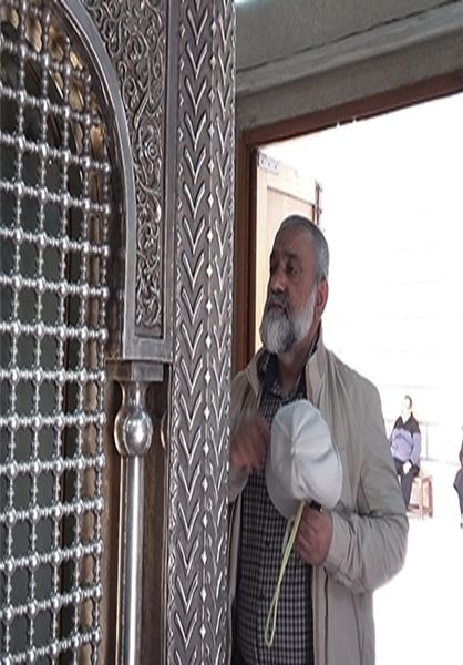 تصاویر جدید از حضور سردار نقدی در جبهه مقاومت سوریه