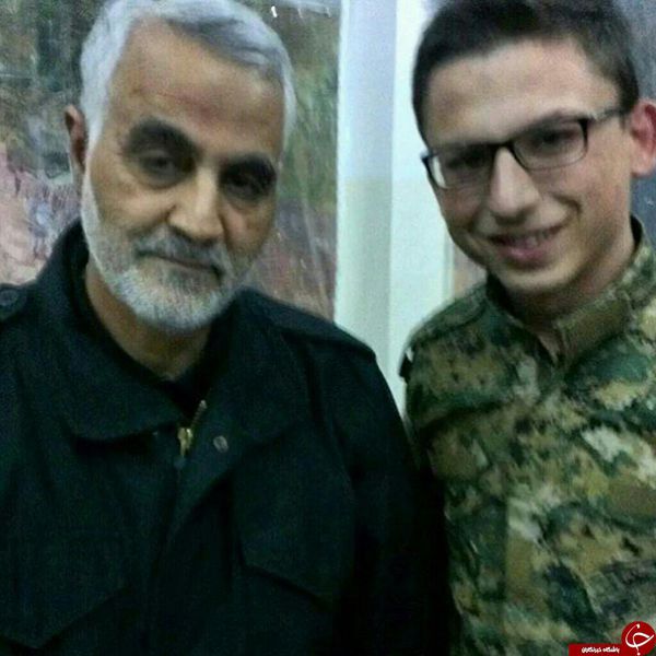 سلفی نظامی روسی با ژنرال قاسم سلیمانی + عکس