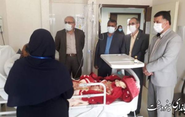 عیادت و دلجویی فرماندار از مادر شهید مدافع حرم صادق شیبک