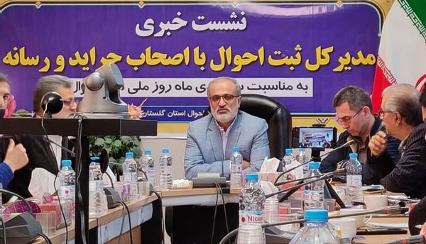 ۳۸۶مورد جند قلو زایی در سال گذشته/۳۶/۹میانگین سن طلاق در گلستان