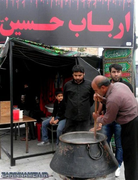 تکیه "ارباب حسین (ع)" در علی آباد کتول+ تصاویر