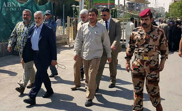 تصاویر/سردار سلیمانی در کربلا 