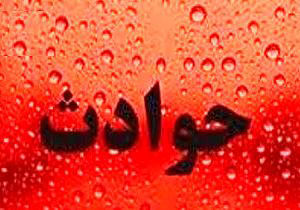 آتش سوزی کامیون حامل کاه در آق قلا 