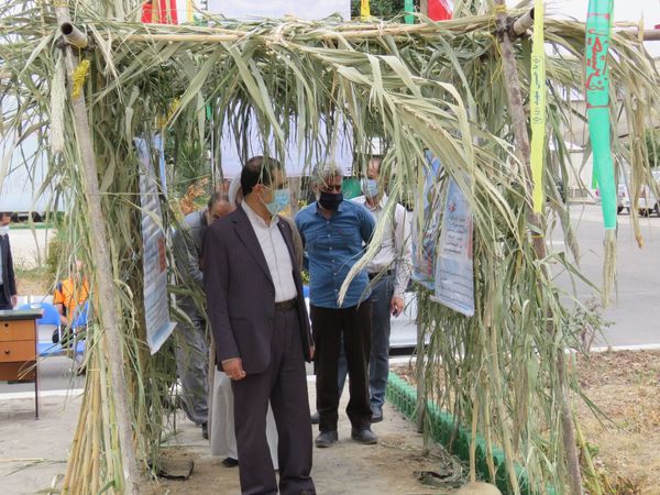برپایی نمایشگاه یاوران انقلاب در سازمان قضایی نیروهای مسلح گلستان به مناسبت هفته دفاع مقدس

