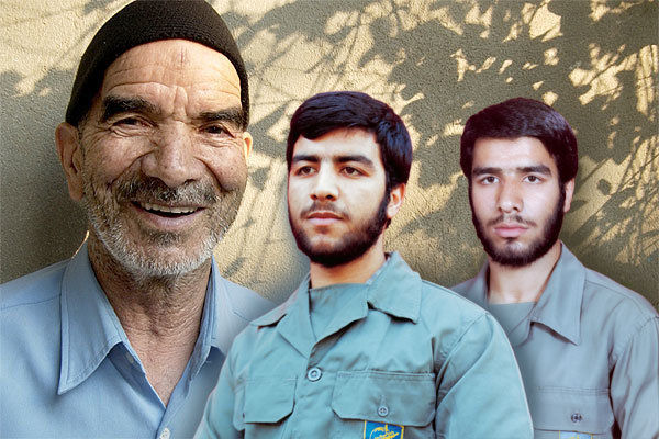 خبر شهادت دو فرزند در یک روز