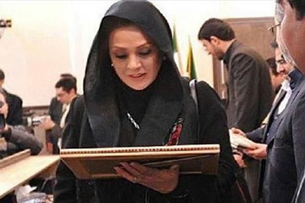 نسرین مقانلو در حال ضبط آلبوم موسیقی +عکس