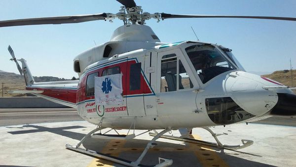 ساخت پد بالگرد امداد و نجات غرب گلستان