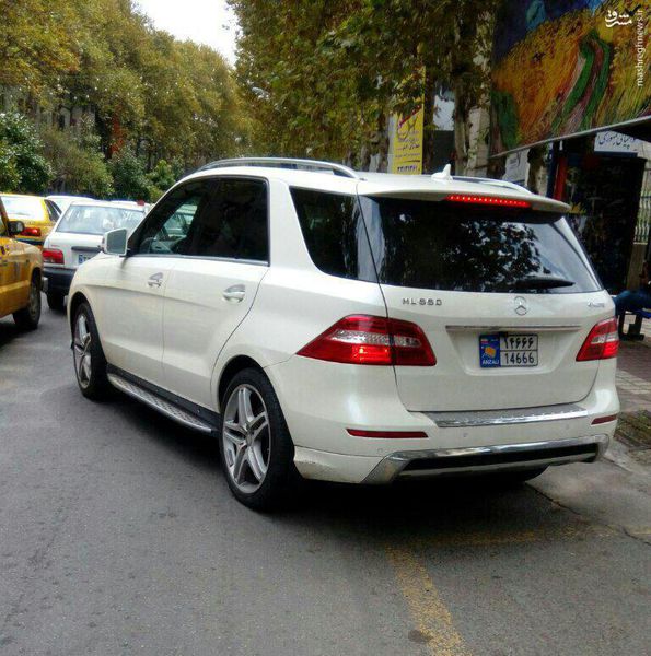 عکس/ شاسی‌بلند لوکس بنز در ایران