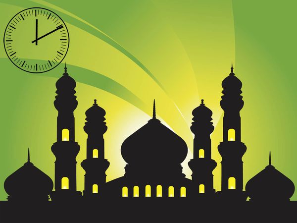 اوقات شرعی فروردین ماه ۹۷ به افق گرگان