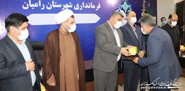 مدیر توزیع نیروی برق رامیان معرفی شد