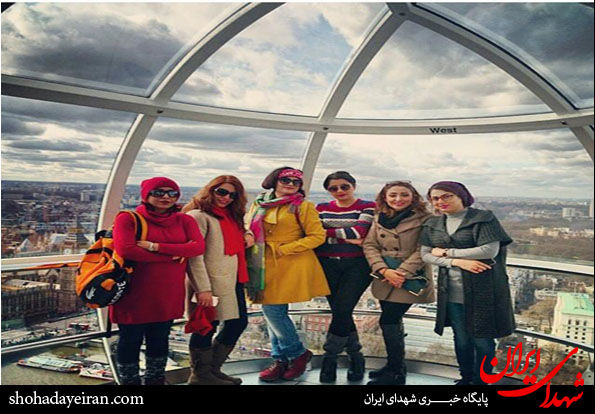 کشف حجاب گروه ماه بانو در لندن +عکس