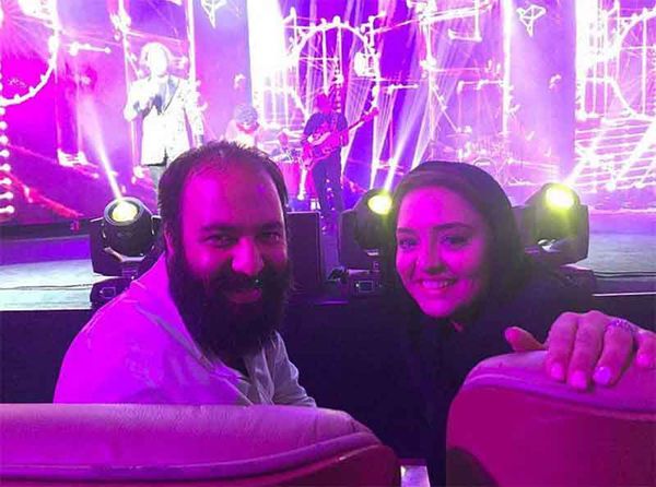 نرگس محمدی و علی اوجی در کنسرت رضا یزدانی