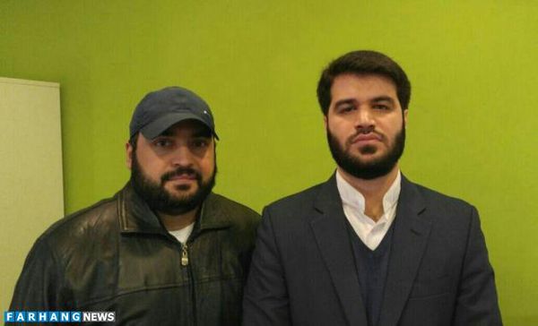 عکس/ میثم‌مطیعی درکنار پسر سیدحسن نصرالله
