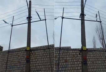 دزد بنر های شهر گرگان دستگیر شد