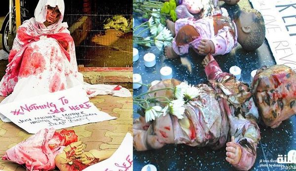 تصاویر؛ واکنش جهانی به سوزاندن شیرخوار فلسطینی