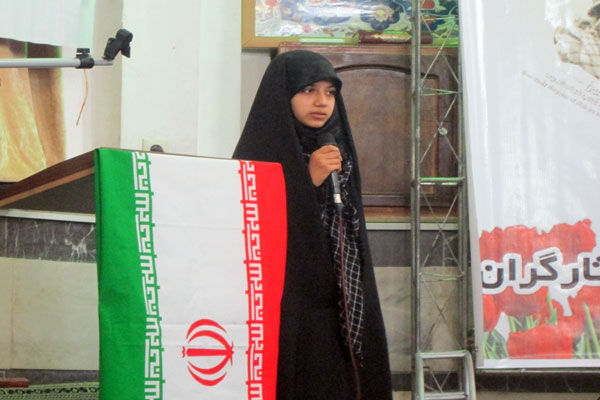 نوه شهید گرگانی که اشک حضار را درآورد