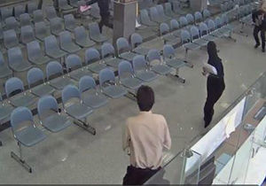 فیلم/ لحظه به شهادت رسیدن شهید تیموری در مجلس