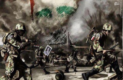 «سپاه پنجم تهاجمی» وارد نبرد سوریه شد/ حضور فرماندهان «حلقه جواهرنشان» حزب‌الله در سپاه جدید