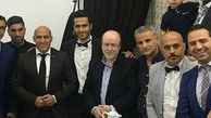 عکس/ استقلالی‌ها در مراسم عروسی مهاجم آبی