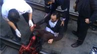 خودکشی مرد 50 ساله در متروی صادقیه+ عکس(18+) 