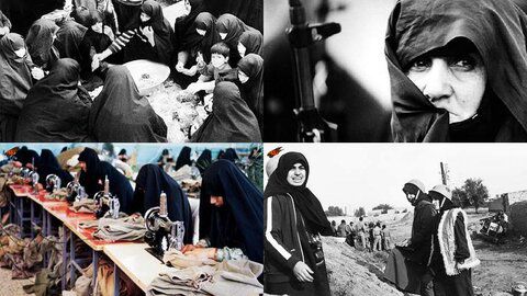 تجلیل از ۷۰ بانوی رزمنده در گرگان