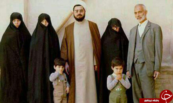 حسن روحانی جوان در معیت اهل و عیال + عکس