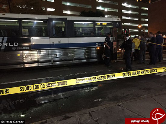 فجیع ترین مرگ یک زن در تصادف با اتوبوس+تصاویر