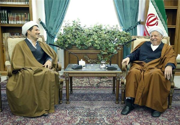 عکس/ دو هاشمی در یک قاب