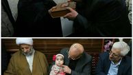 عکس/ دیدار قالیباف با خانواده شهید بلباسی