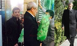چهرههای سرشناس در لباس خادمی امام رضا(ع)+تصاویر