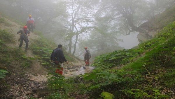 نجات ۴ گمشده در ارتفاعات ناهارخوران گرگان