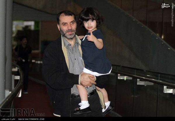 عکس/ مسعود ده نمکی و دخترش 