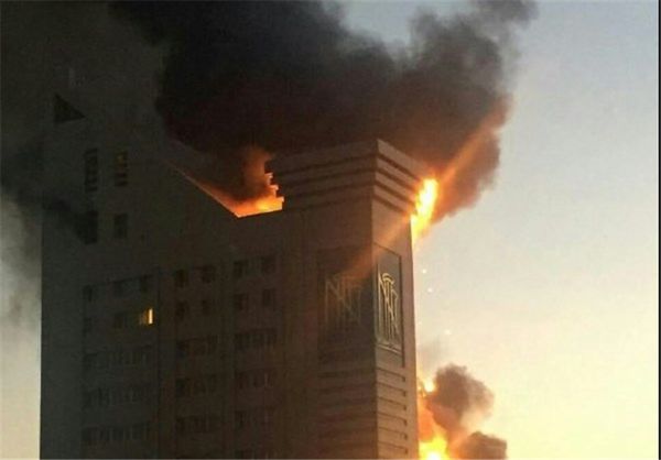 گمانهزنی درباره علت آتشسوزی برج سلمان مشهد