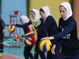 دختر والیبالسیت گلستانی در سومین اردوی تیم ملی والیبال
