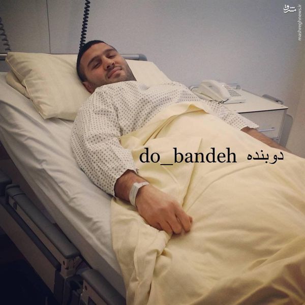 عکس/ پلنگ جویبار روی تخت بیمارستان