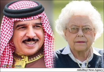 ظاهر متفاوت پادشاه بحرین و ملکه انگلیس در همایش اسبها! + تصاویر
