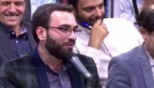 دانلود شعر طنز محمد حسین مهدویان در حضور رهبر در مورد تولید داخلی