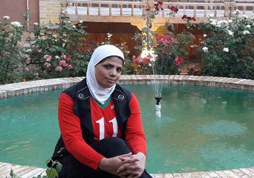 دعوت بانوی گنبدی به اردوی والیبال نشسته ایران