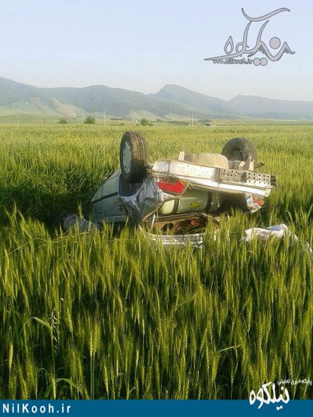 مرگ مادر باردار و فرزندش در حادثه تصادف دلخراش گالیکش