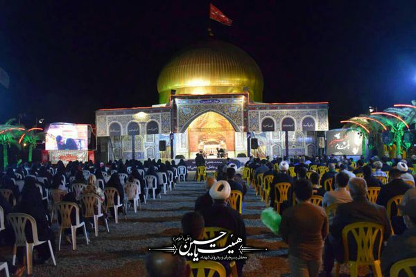 هیات یاحسین شهرستان بندرگز در شب چهارم محرم