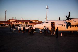 چراغ خط پروازی گرگان به اصفهان در فرودگاه بین المللی گرگان روشن شد+تصاویر