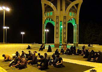 گزارش تصویری مراسم "با شهدای گمنام در ضیافت الله رمضان"