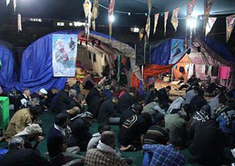 خدمت به زائران اربعین در موکب حضرت علی اصغر(ع) گرگان