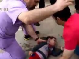دانلود کلیپ لحظه نجات کودک غرق شده در پشت صحنه برنامه اکسیر