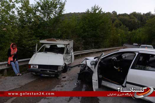 تصادف ناگوار در توسکستان گرگان 